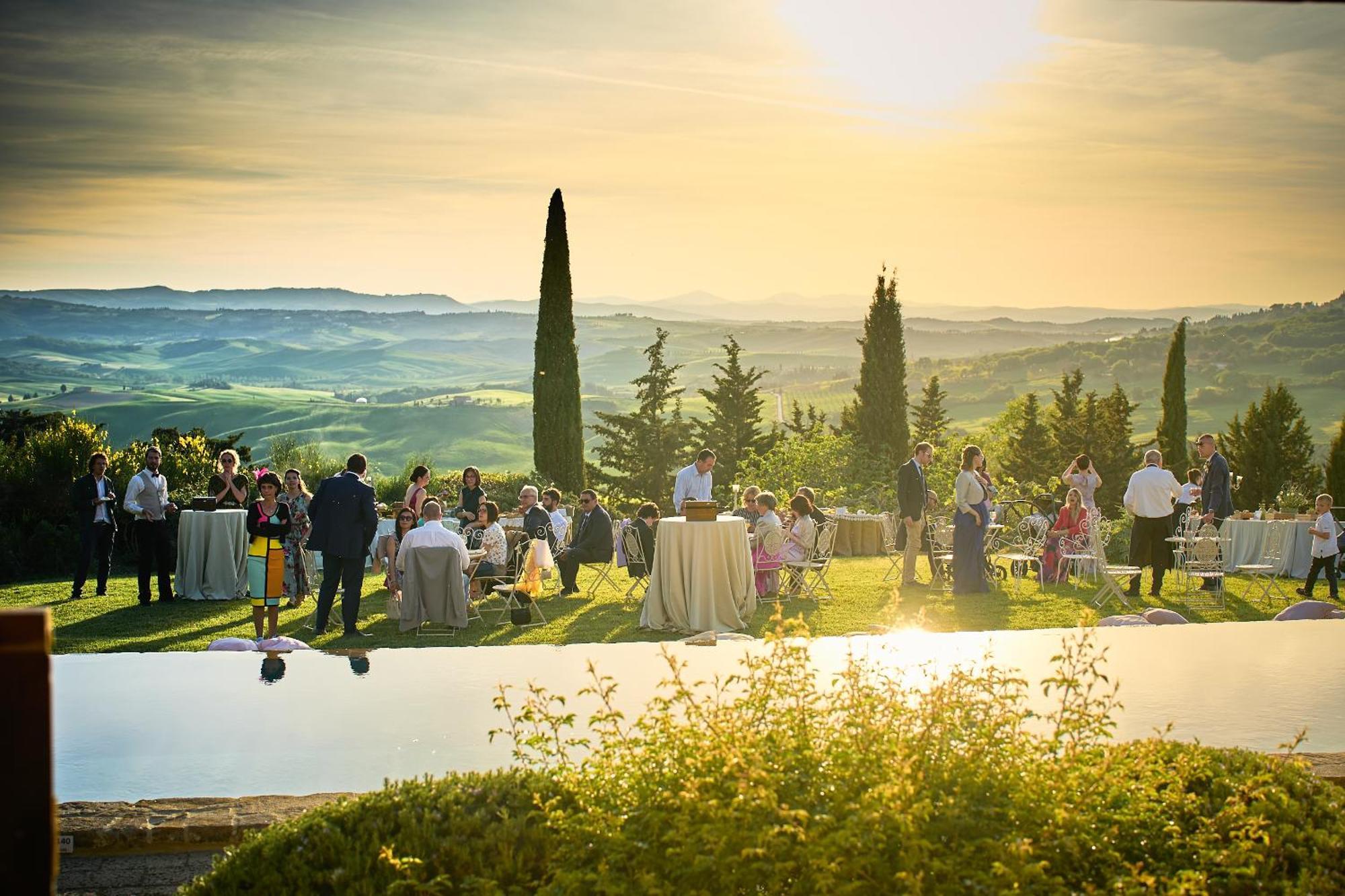 Villa Apparita Pienza Esterno foto
