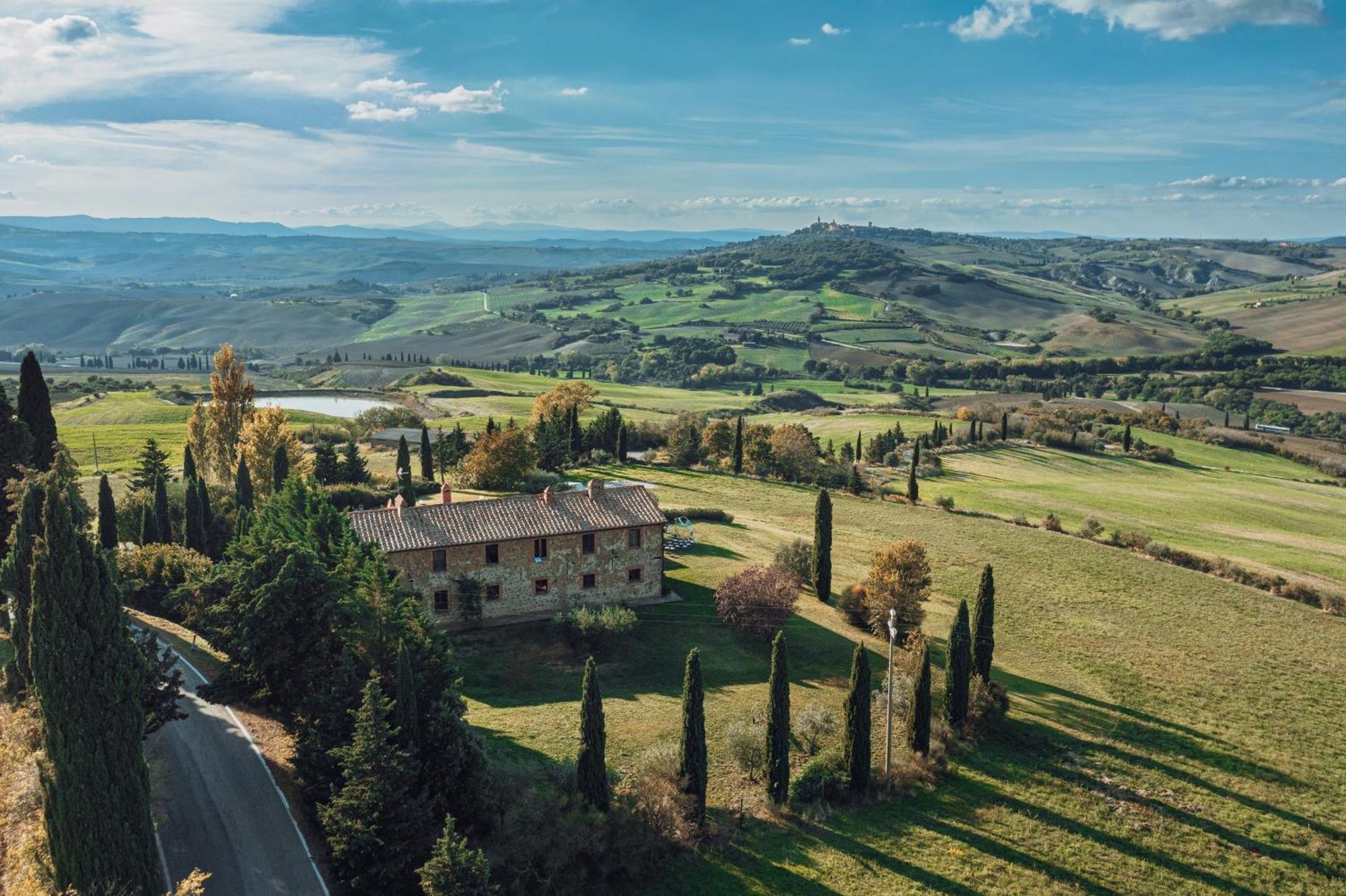 Villa Apparita Pienza Esterno foto