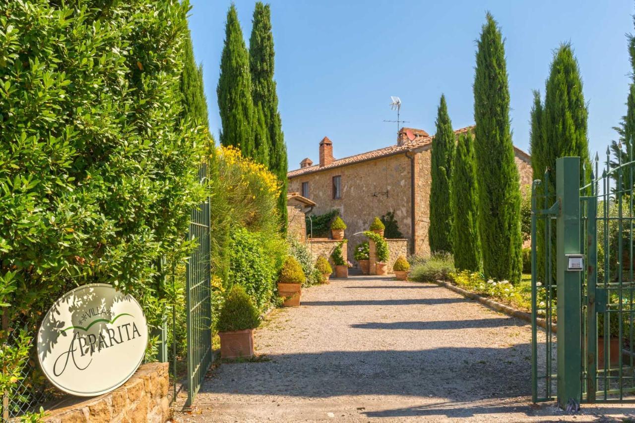 Villa Apparita Pienza Esterno foto